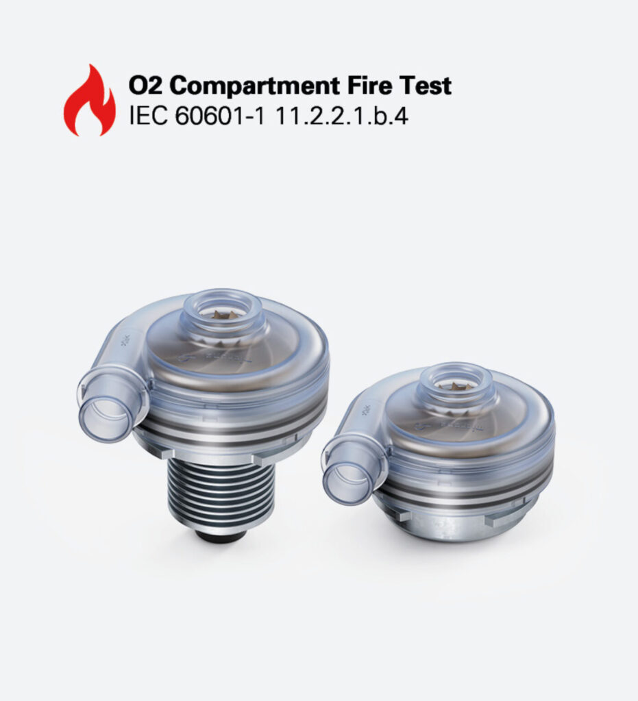 Blowers Are Oxygen Fire Tested