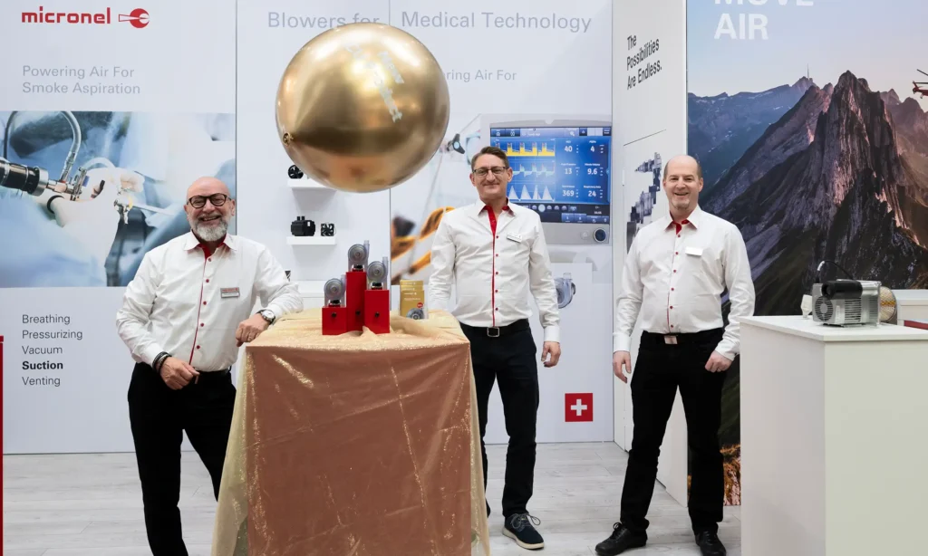 At Medica Compamed in Düsseldorf